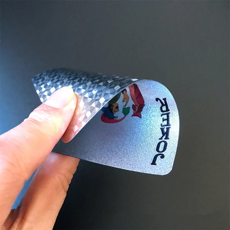 Coole wasserfeste Spielkarten aus schwarzem Gold, ein Deck von Spielkarten mit Weihnachten, Halloween, Thanksgiving-Geschenken, Spielgeschenk