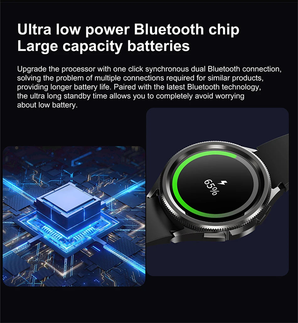 Uhr 6, klassische Bluetooth-Anruf-Smartwatch für Herren, GPS, Outdoor-Sport, Fitness, Modell, Gesundheit, Herzfrequenzmesser, Smartwatch, 2025, Neu