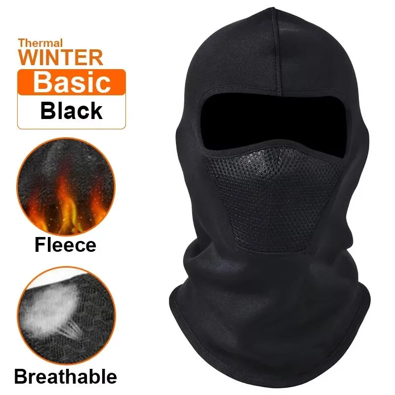 Thermische Winter Sturmhaube Radfahren Vollgesichtsmaske Warme Outdoor-Sportarten Motorrad Ski Angeln Jagd Maske Fleece Schal Mütze Bandana