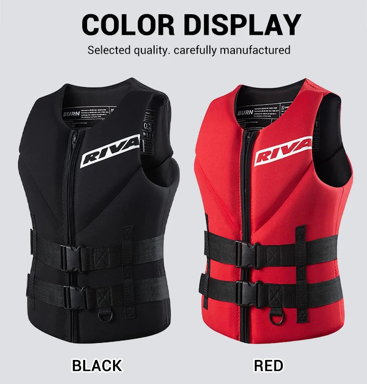 Schwimmweste Erwachsene Surf Schwimmweste Kajak Wakeboard Motorboote Floß Rettungsboot Wassersport Schwimmen Drifting Rettungs schwimmweste