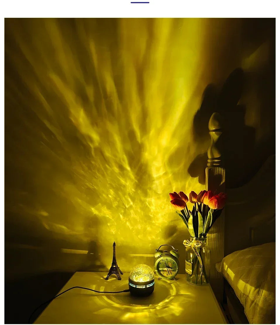 LED-Galaxie Projektor Licht mehrfarbige Fernbedienung für Schlafzimmer Dekoration Weihnachts stern Projektor Nachtlicht Neujahrs geschenk