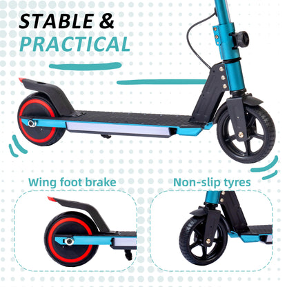 Vankel S32 Elektroroller für Kinder, klappbarer 6,5-Zoll-E-Scooter, 150W Motor, 60Wh Batterie, Elektrofahrzeug für Kinder von 6–12 Jahren