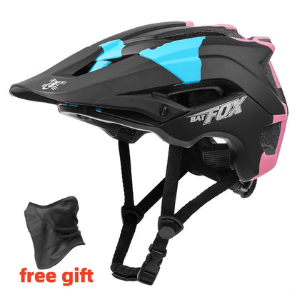 BATFOX MTB Helm Radfahren Herren Fahrradhelm Casco Bicicleta Ultralight Racing Speedframe Mountain Road Fahrradhelme