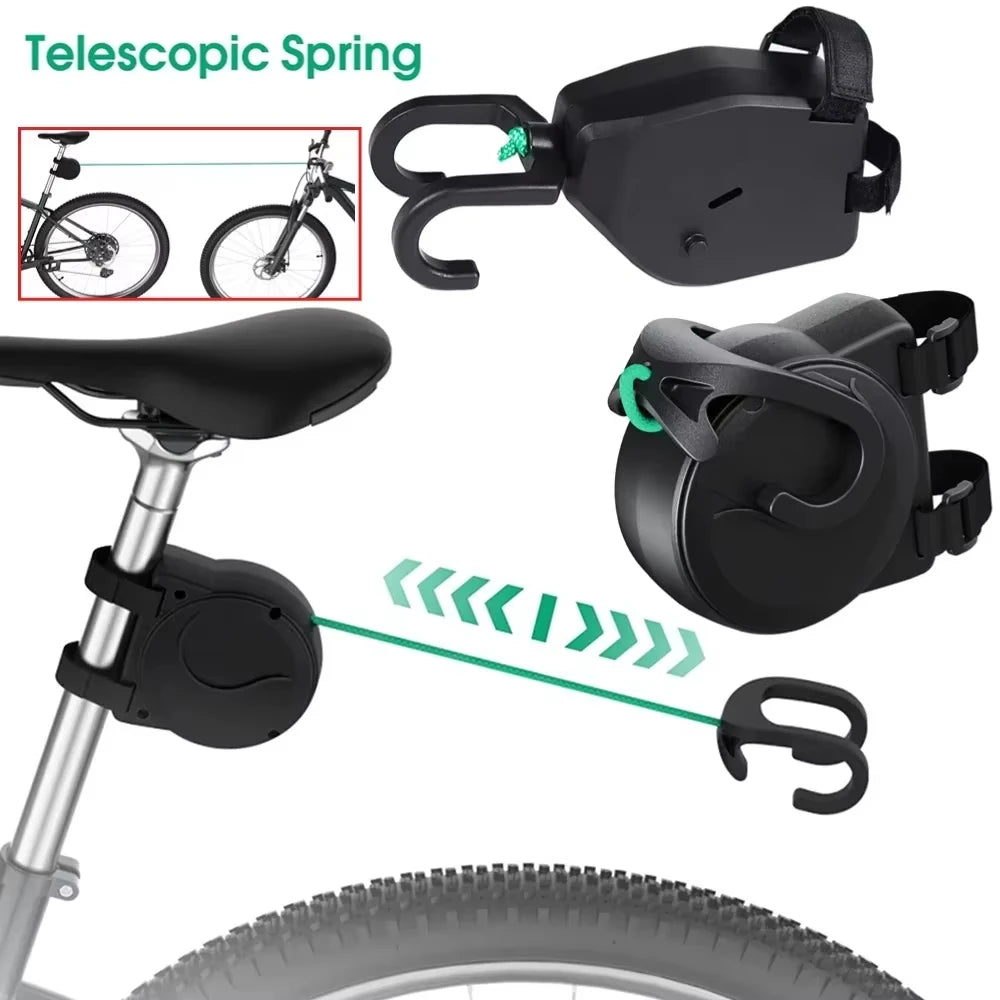 1PC Fahrrad Abschleppseil Mountainbike Flexible Versenkbare Fahrrad Traktor Eltern-kind-Zug Seil Abschleppen Anhänger Outdoor Radfahren werkzeuge
