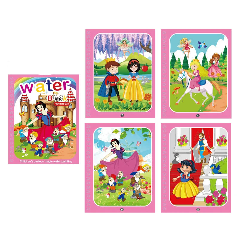 NEUE Kinder Magische Wasser Zeichnung Bücher Malbücher Malerei Spielzeug für Kinder Geburtstag Weihnachten Neujahr Geschenk für Jungen und Mädchen