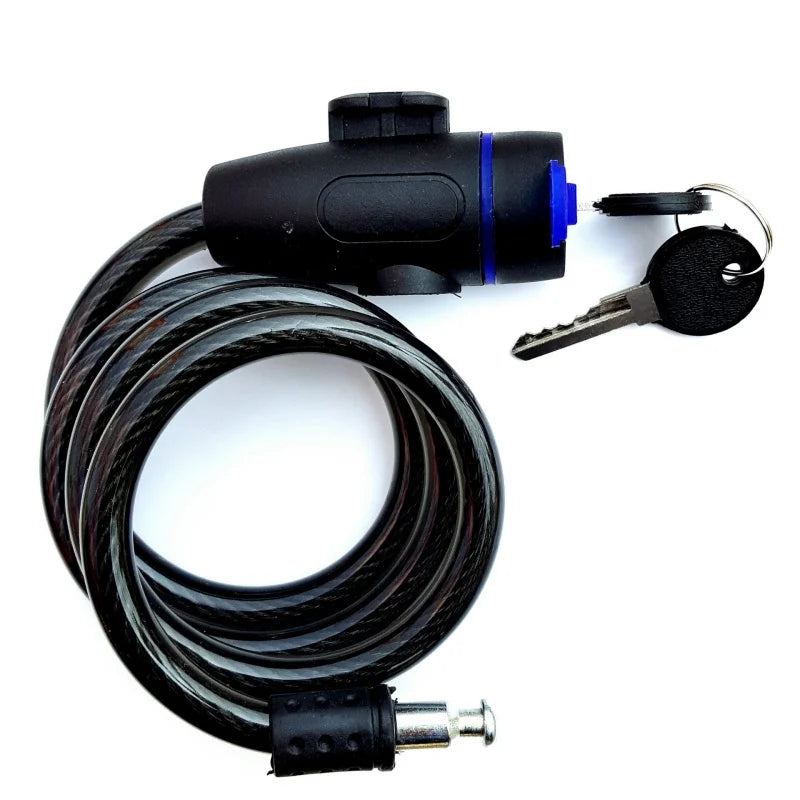 Robustes Motorrad-Kettenschloss, 80 cm, Diebstahlschutz-Fahrradschloss aus Metall mit 2 Schlüsseln für maximale Sicherheit und Verstärkung des Fahrrads