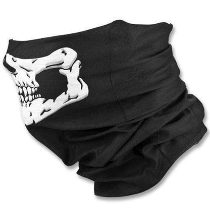 Fahrradhelm Kapuze Bandana Schal Atmungsaktiv Winddicht Totenkopf Herren Sturmhaube Skimaske Radfahren Caps Snowboard Gesichtsbedeckung Motorrad