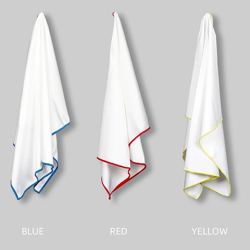 Reinigungs tuch zum Abwischen von Rotwein gläsern Wischen Sie das Glas ab, ohne Spuren zu hinterlassen