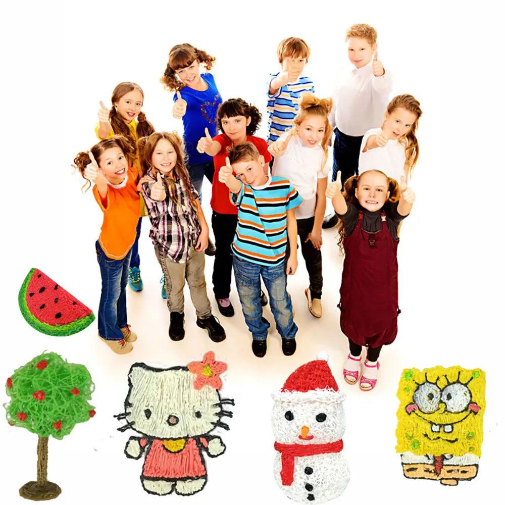 3D-Druckstift DIY Stifte 3D-Stift für Kinder Kinder kreative Kinder Geburtstags geschenk mit Pla Filament tragbare Reise Fall neu