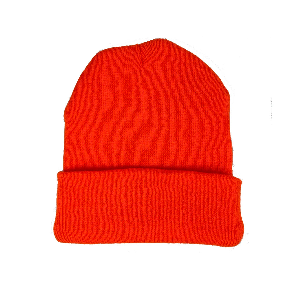 Solide Unisex-Mütze, Herbst-Winter-Wollmischungen, weiche warme Strickmütze für Männer und Frauen, SkullCap-Hüte, Gorro-Ski-Caps, 24-Farben-Mützen
