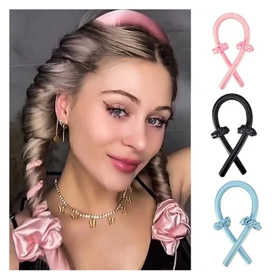Frau Heatless Curling Stange Heatless Haar Locken Stirnband Machen Haar Weiche Glänzende Haar Curler Friseur Werkzeuge Zubehör