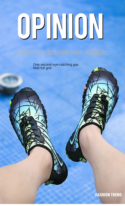 Sommer Unisex Schwimmen Sport Wasser Schuhe für Männer Im Freien Schnell trocknend Atmungs Strand Schuhe Frauen Waten Schuhe Große