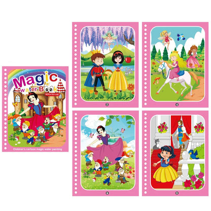 NEUE Kinder Magische Wasser Zeichnung Bücher Malbücher Malerei Spielzeug für Kinder Geburtstag Weihnachten Neujahr Geschenk für Jungen und Mädchen