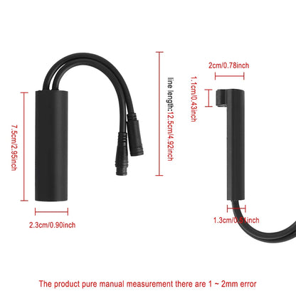 Maßgeschneidertes Freigabegrenzkabel für Ninebot ZT3 PRO E/ZT3 PRO D Elektroroller, Höchstgeschwindigkeit 35 km/h, Entriegelungsgeschwindigkeitskabel