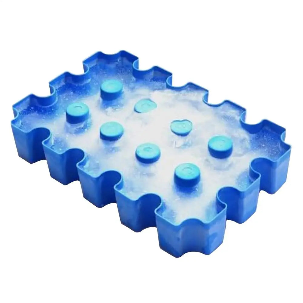 Bierkühler für Flaschen, tragbarer Bierkühler, Kiste, Bierkiste, Eisblock, Eisblock, Bierkühler, Bierkühler, Eiswürfel für Bier