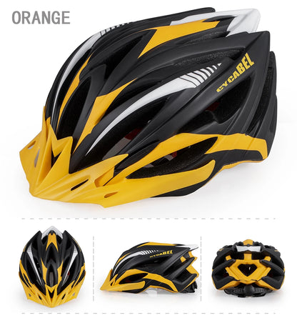 Neuer ultraleichter Fahrradhelm, Fahrradschutzkappe, Fahrradhelm für Damen und Herren, Rennrad-Ausrüstung, Full Edge Wrapp MTB-Helme
