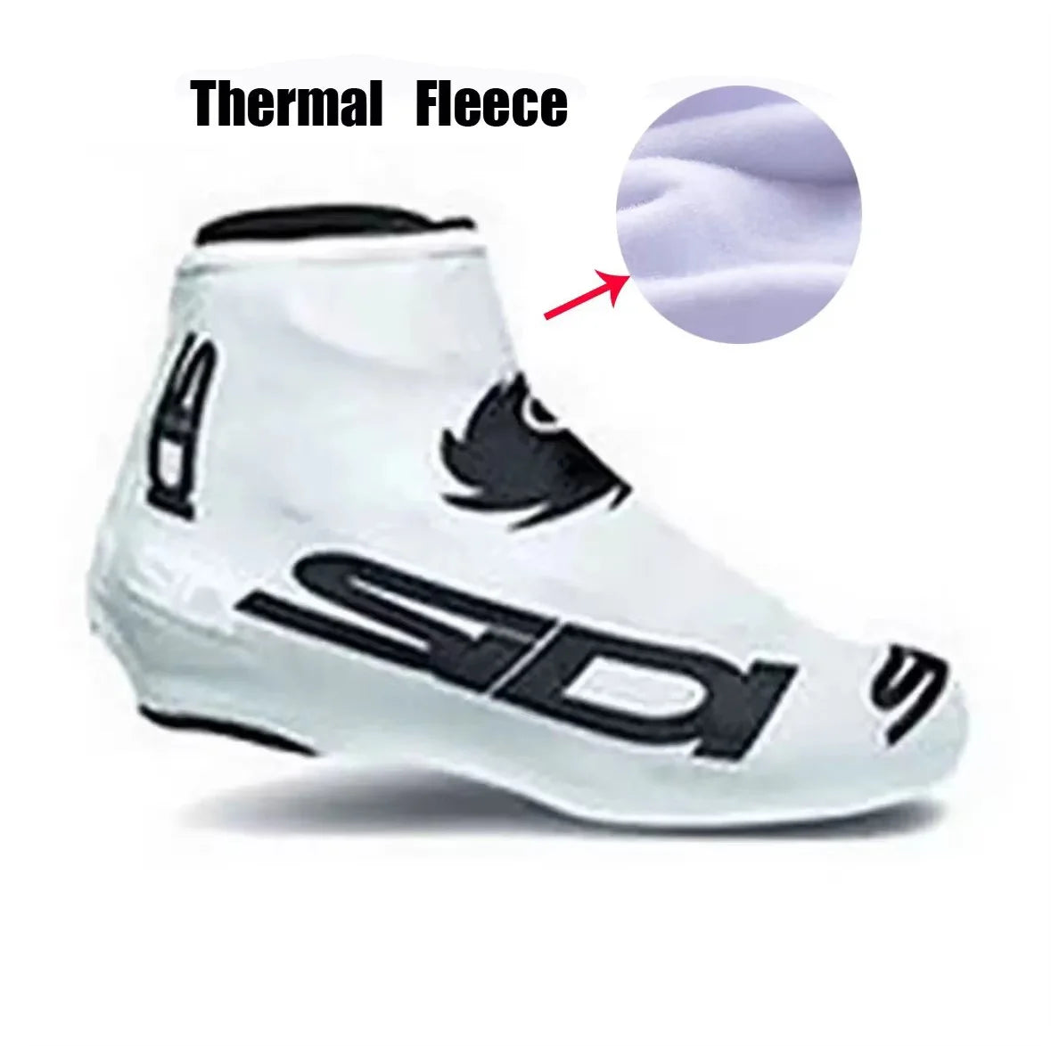 1 paar Radfahren Überschuhe Fleece Thermische Staubdicht Mann Frau Überschuhe Straße Fahrrad Bike Mtb Winter Radfahren Schuh Abdeckung