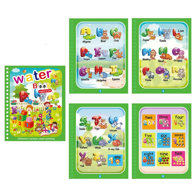 NEUE Kinder Magische Wasser Zeichnung Bücher Malbücher Malerei Spielzeug für Kinder Geburtstag Weihnachten Neujahr Geschenk für Jungen und Mädchen