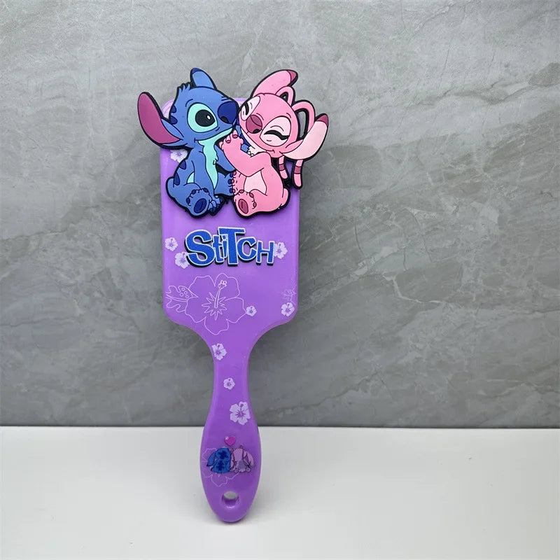 Miniso Animation Lilo & Stitch Kamm Serie Cartoon Stitch Peripherie Luftkissen Massagekamm Kinder Mädchen Student Kamm