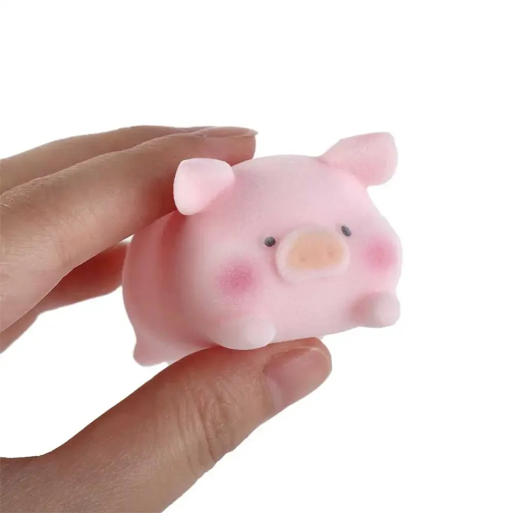 Desktop Decor Nette Lustige Spielzeug Ornament Anime Puppe Schwein Auto Dekoration Glück Piggy Hängen Auto Anhänger Rosa Pigger Ornament