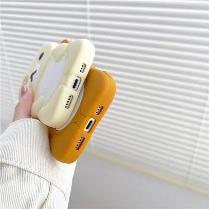 Für iPhone 17 16 15 14 13 12 11 Pro Plus Mini Max Xs XR 6 7 8 SE Silikon Rilakkuma Bär Soft Cover Case