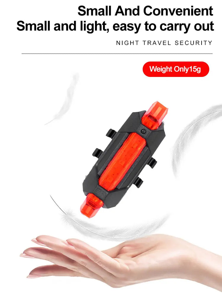 Radfahren Fahrrad Vorne Hinten Licht/Set Fahrrad Verteidigung Taschenlampe Stick MTB Wasserdichte Rücklicht LED Laterne Fahrrad Zubehör