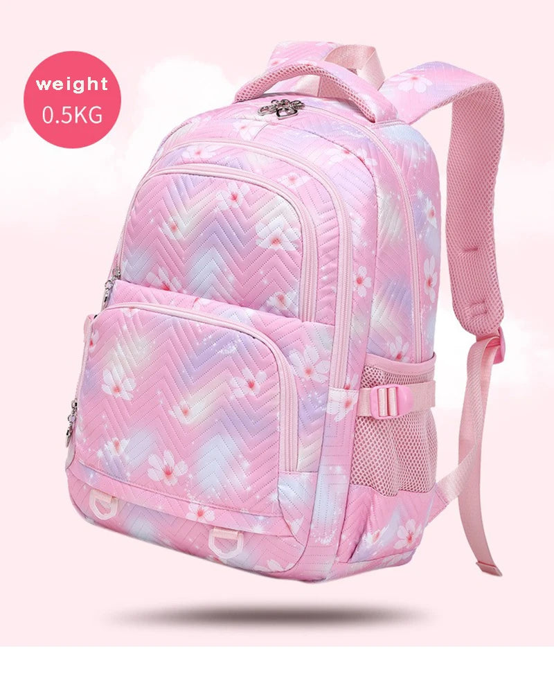 Lilo Stitch Wasserdichter Rucksack mit großem Fassungsvermögen für Damen und Mädchen, Tagesrucksack, leichte Schultasche, lässiger Reiserucksack