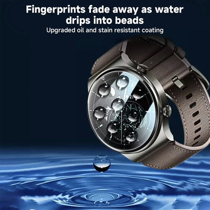26–46 mm Universal-Smartwatch-Displayschutzfolie aus gehärtetem Glas, Schutzfolie, 28 mm, 30 mm, 32 mm, 38 mm, 40 mm, 41 mm, 42 mm, Durchmesser 2–5 Stück