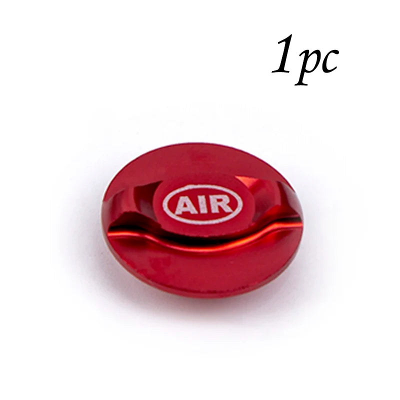 1/2/8 stücke MTB Fahrrad Federung Gabel Kappe Fahrrad Front Air Gabel Abdeckung Aluminium Legierung Luft Gas Schulter Abdeckung gabel Düse Schutz