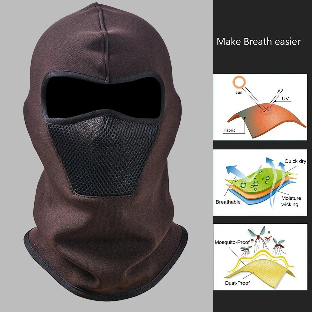 Thermische Winter Sturmhaube Radfahren Vollgesichtsmaske Warme Outdoor-Sportarten Motorrad Ski Angeln Jagd Maske Fleece Schal Mütze Bandana