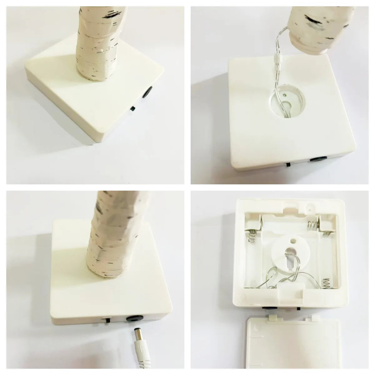 144 LED-Birkenbaum-Licht, warmweiß, USB, Batteriebetrieb, Urlaub, dekorativer Baum, Weihnachten, Halloween, Ostergeschenk