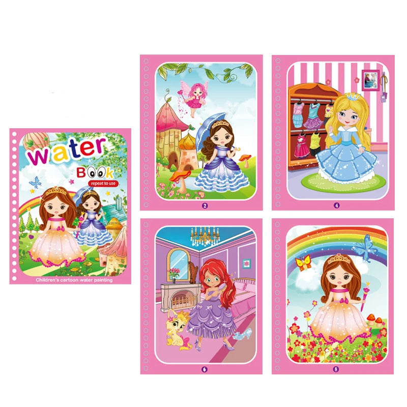 NEUE Kinder Magische Wasser Zeichnung Bücher Malbücher Malerei Spielzeug für Kinder Geburtstag Weihnachten Neujahr Geschenk für Jungen und Mädchen