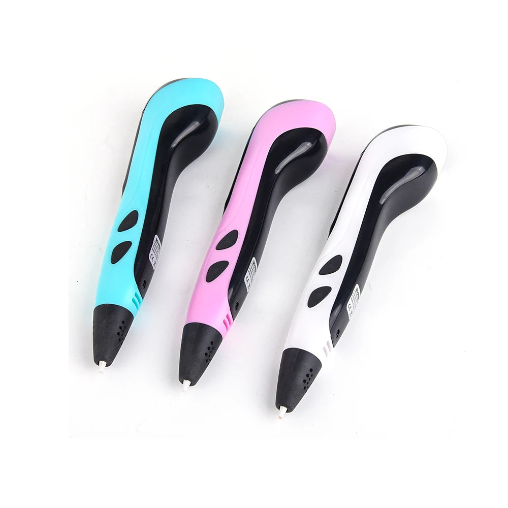 3D-Druckstift DIY Stifte 3D-Stift für Kinder Kinder kreative Kinder Geburtstags geschenk mit Pla Filament tragbare Reise Fall neu