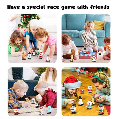 18-30 Stück Weihnachts-Windspielzeug, verschiedene Uhrwerksspielzeuge, Weihnachtsstrumpffüller für Weihnachtsfeiern, Gastgeschenke, Goody Bag Filler