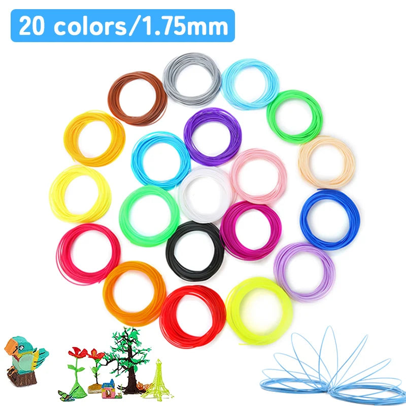 3D-Druckstift DIY Stifte 3D-Stift für Kinder Kinder kreative Kinder Geburtstags geschenk mit Pla Filament tragbare Reise Fall neu