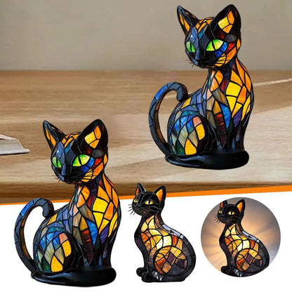 3D süße Katze magische bunte Dekor LED-Licht USB-betrieben langlebige Dekoration für Schlafzimmer Schreibtisch Home Office 3D dreidimensionales Design