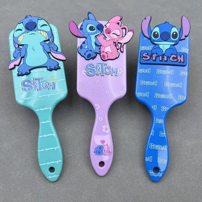 Miniso Animation Lilo & Stitch Kamm Serie Cartoon Stitch Peripherie Luftkissen Massagekamm Kinder Mädchen Student Kamm