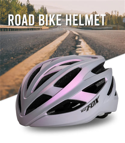 BATFOX MTB Helm Radfahren Herren Fahrradhelm Casco Bicicleta Ultralight Racing Speedframe Mountain Road Fahrradhelme
