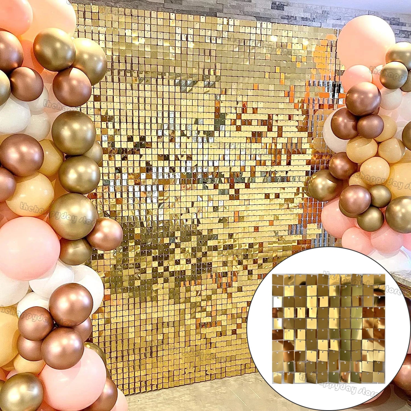 4 Packungen goldene Konfetti-Kanonen, Feier, Feuerwerk, Kanone, Konfetti, Popper, Handheld, Abschlussfeier, Weihnachten, Geburtstag, Hochzeit, Party-Versorgung